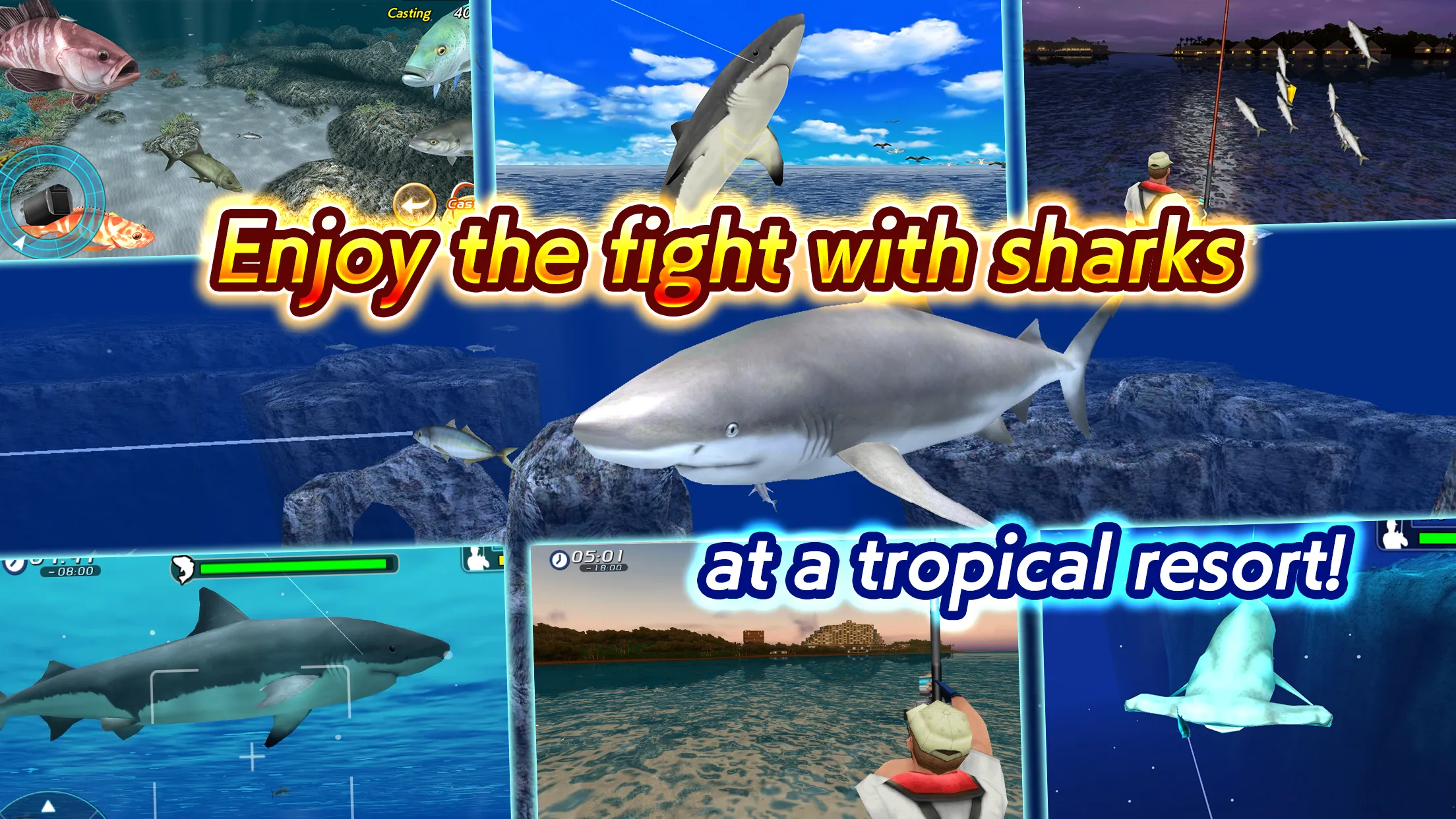 Wild Shark Fishing | Indus Appstore | Screenshot