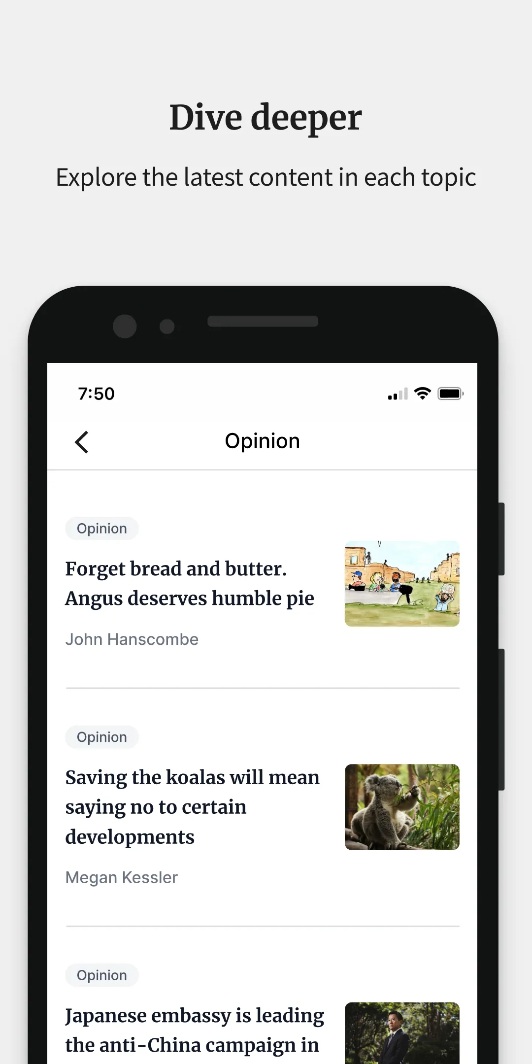 The Canberra Times | Indus Appstore | Screenshot