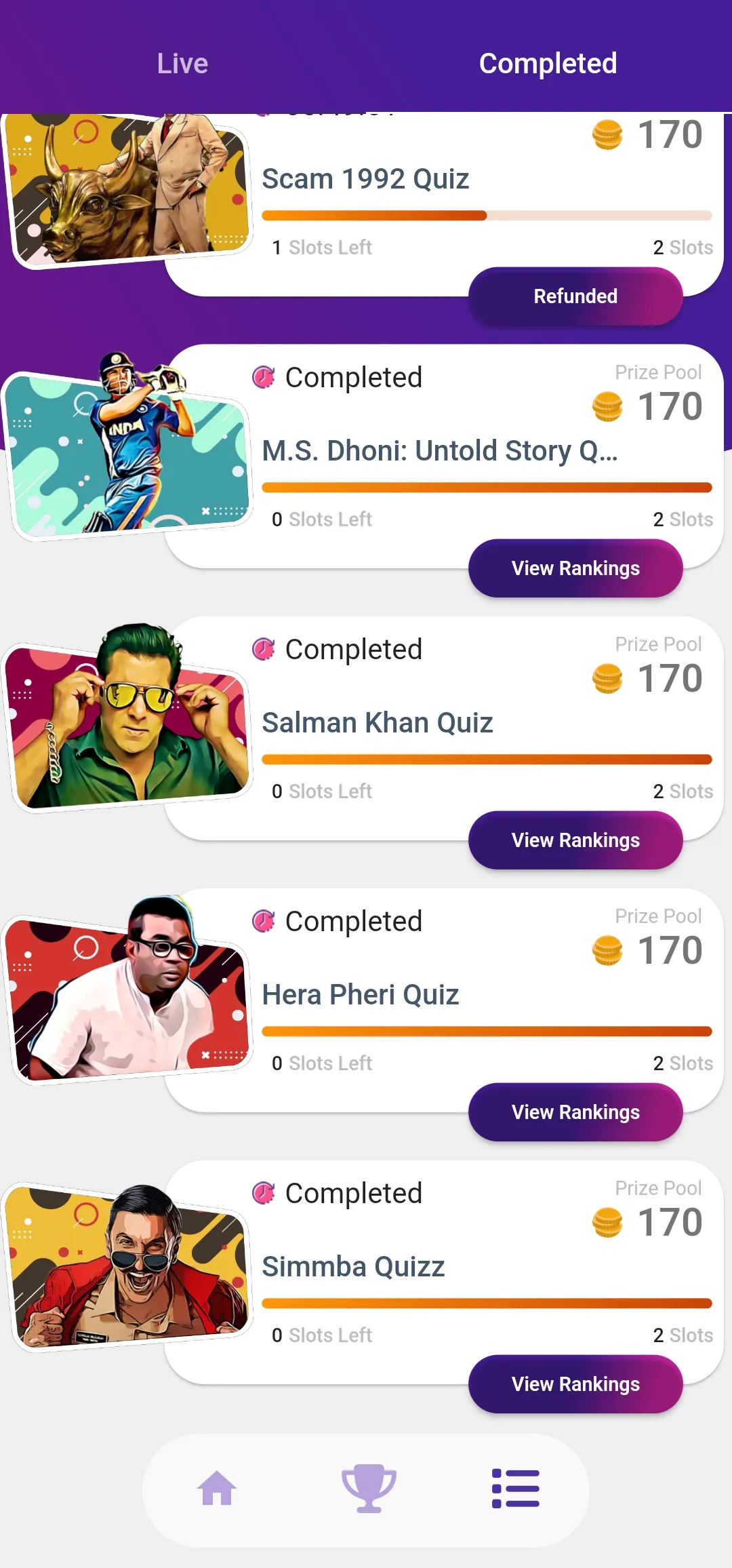 Clapper | Play Bollywood Quiz | Indus Appstore | Screenshot