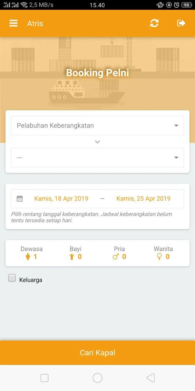 ATRIS VersaTiket | Indus Appstore | Screenshot