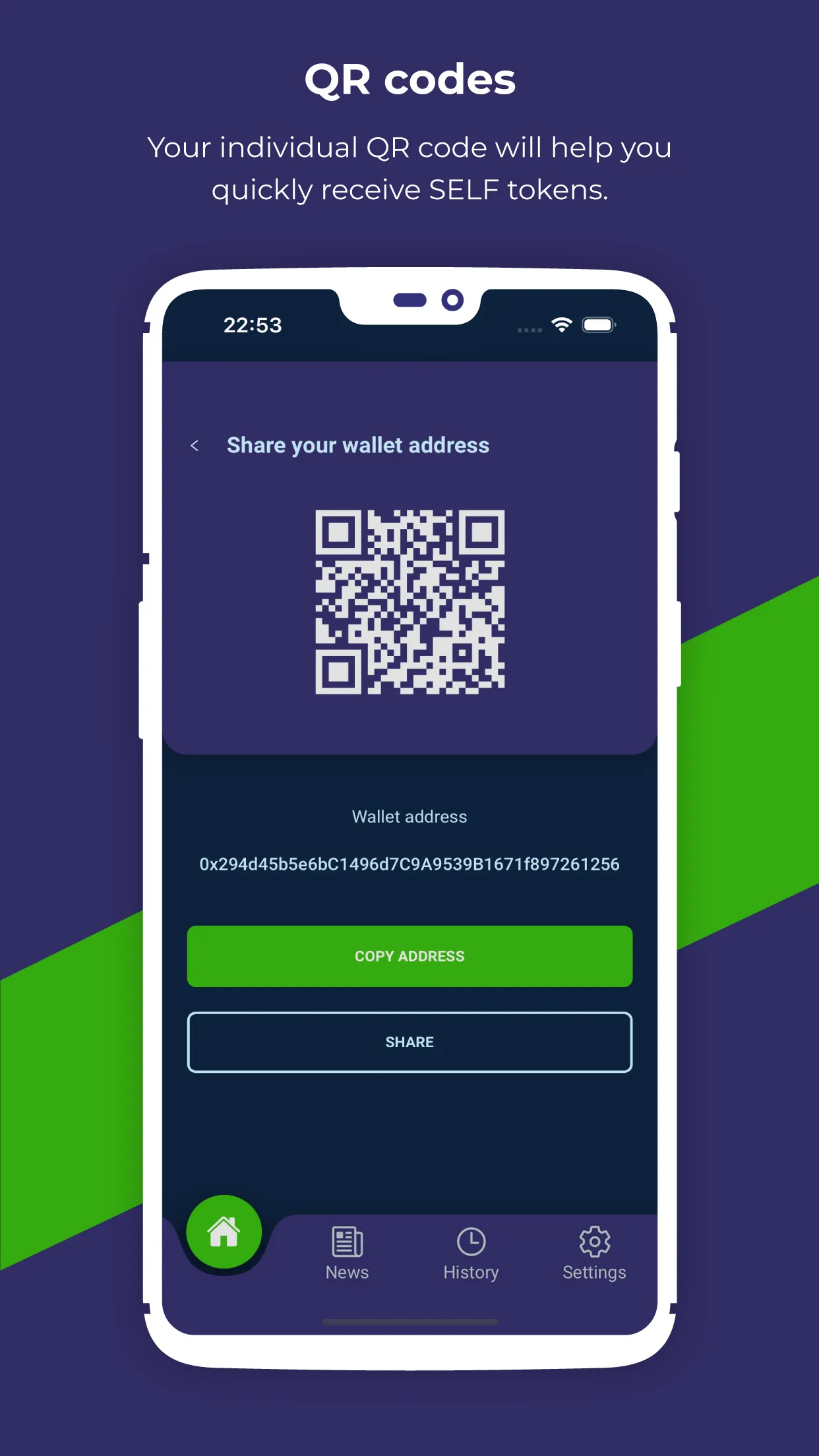 SelfWallet | Indus Appstore | Screenshot