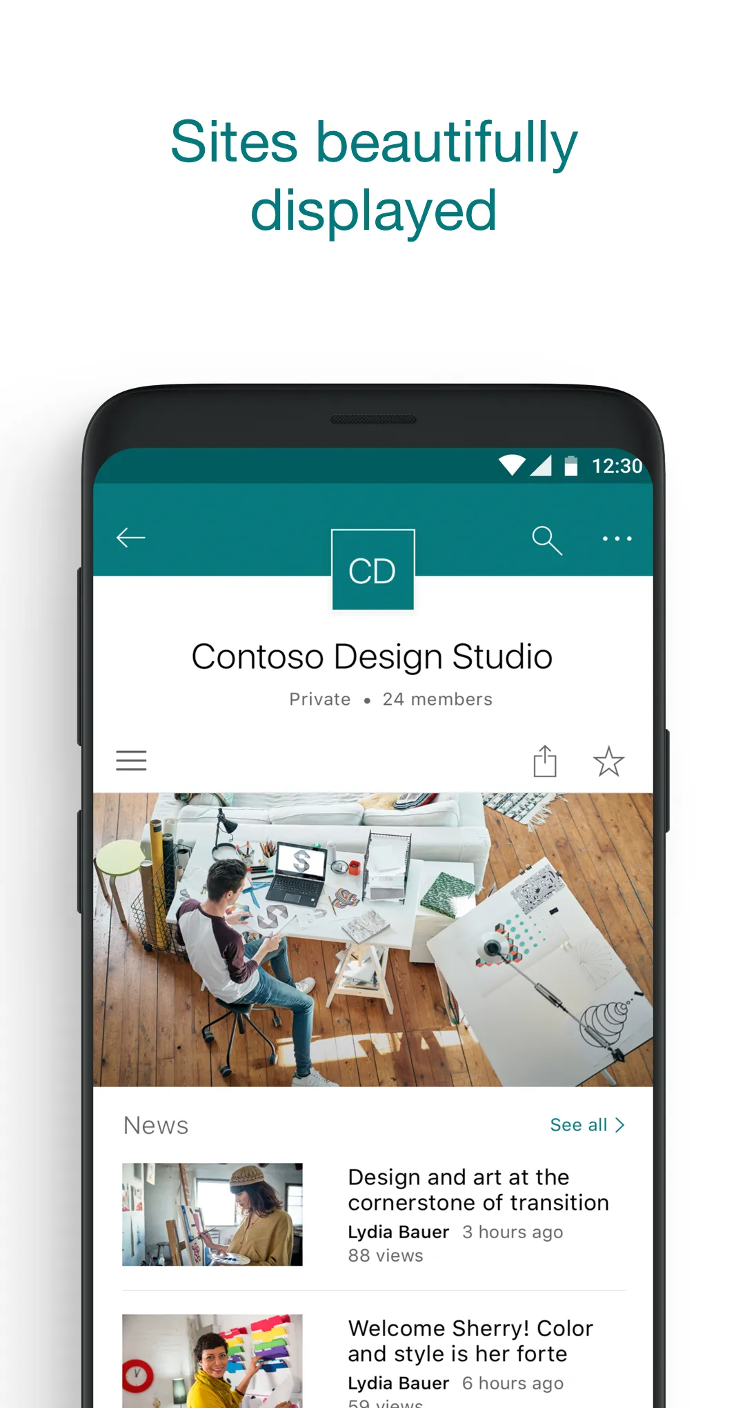 Microsoft SharePoint | Indus Appstore | Screenshot