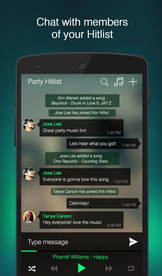 Hitlist - Share Music Player | Indus Appstore | Screenshot