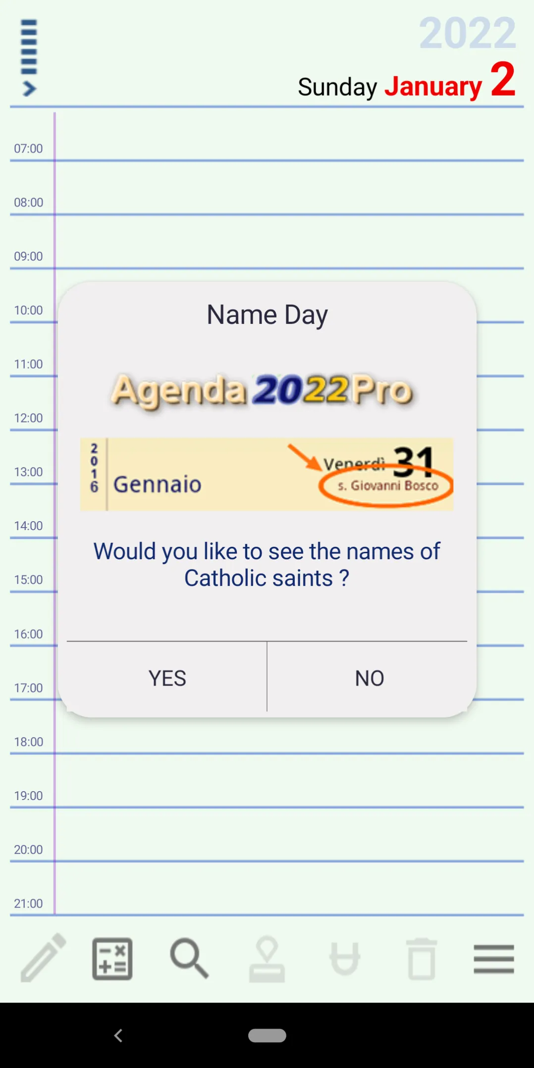 Agenda 23 pro | Indus Appstore | Screenshot