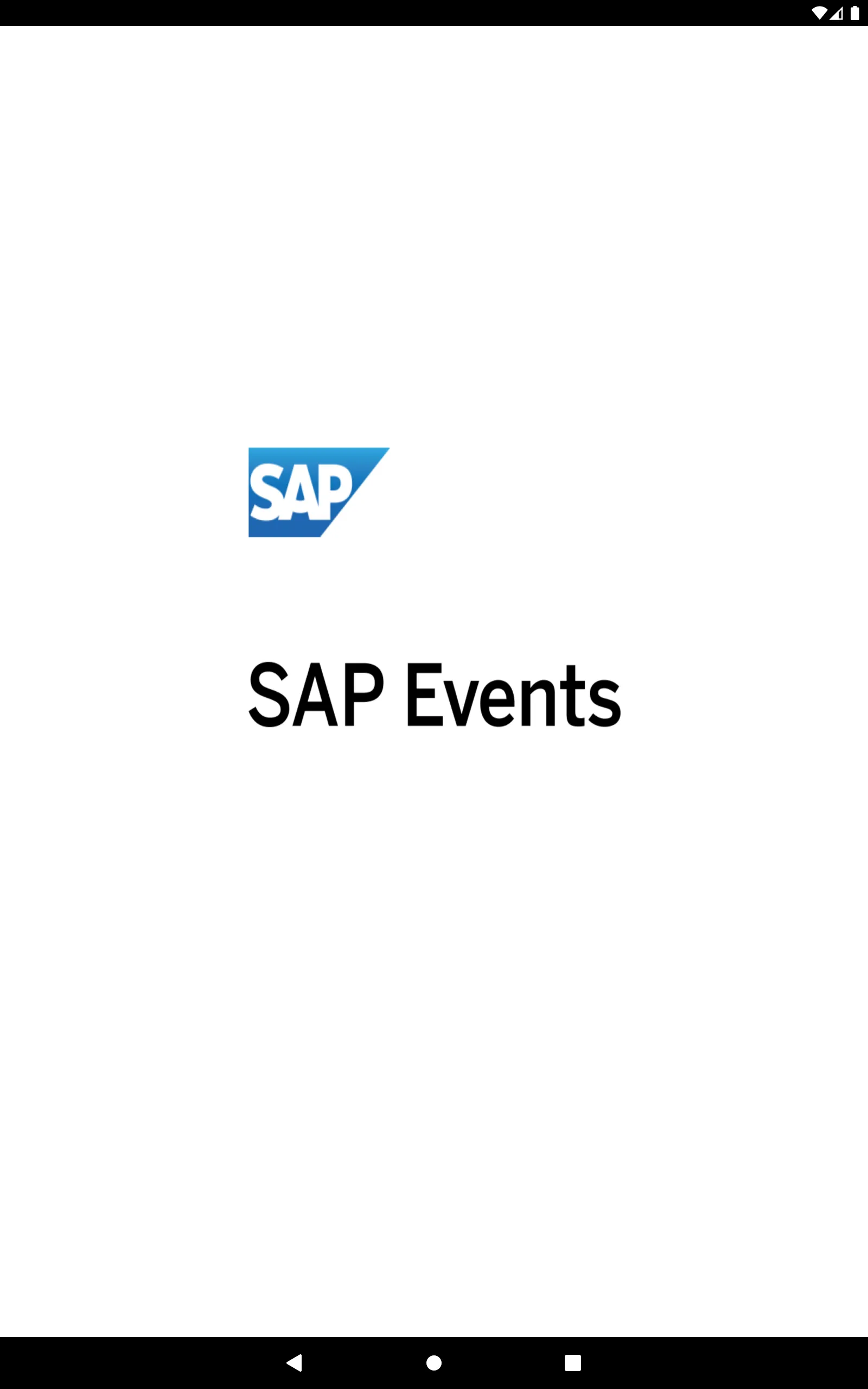 SAP Events | Indus Appstore | Screenshot