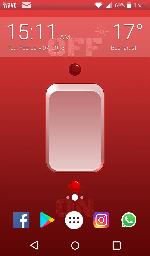 Classic Red Wallpaper Theme | Indus Appstore | Screenshot