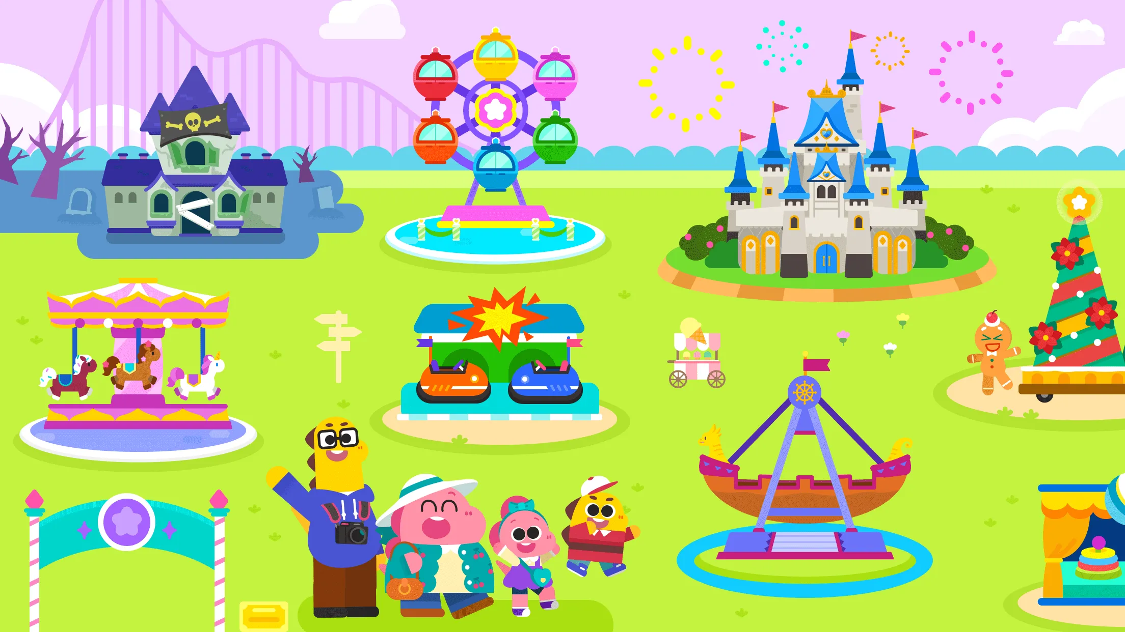 Cocobi Theme Park - Kids game | Indus Appstore | Screenshot