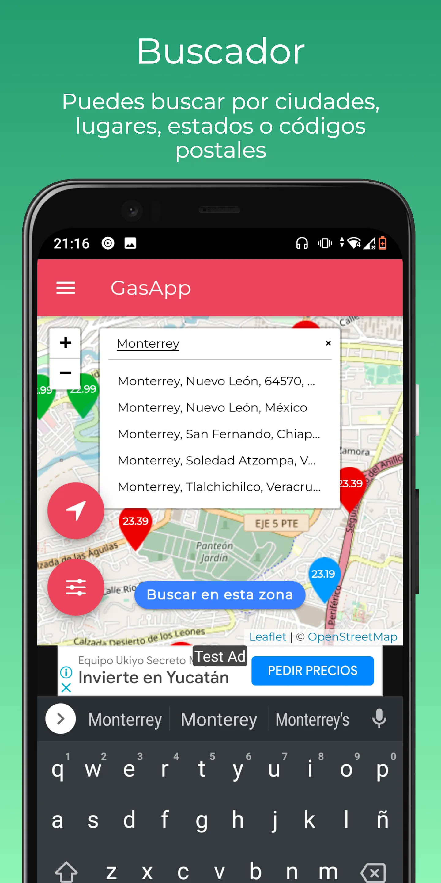 GasApp - Gasolina barata en MX | Indus Appstore | Screenshot