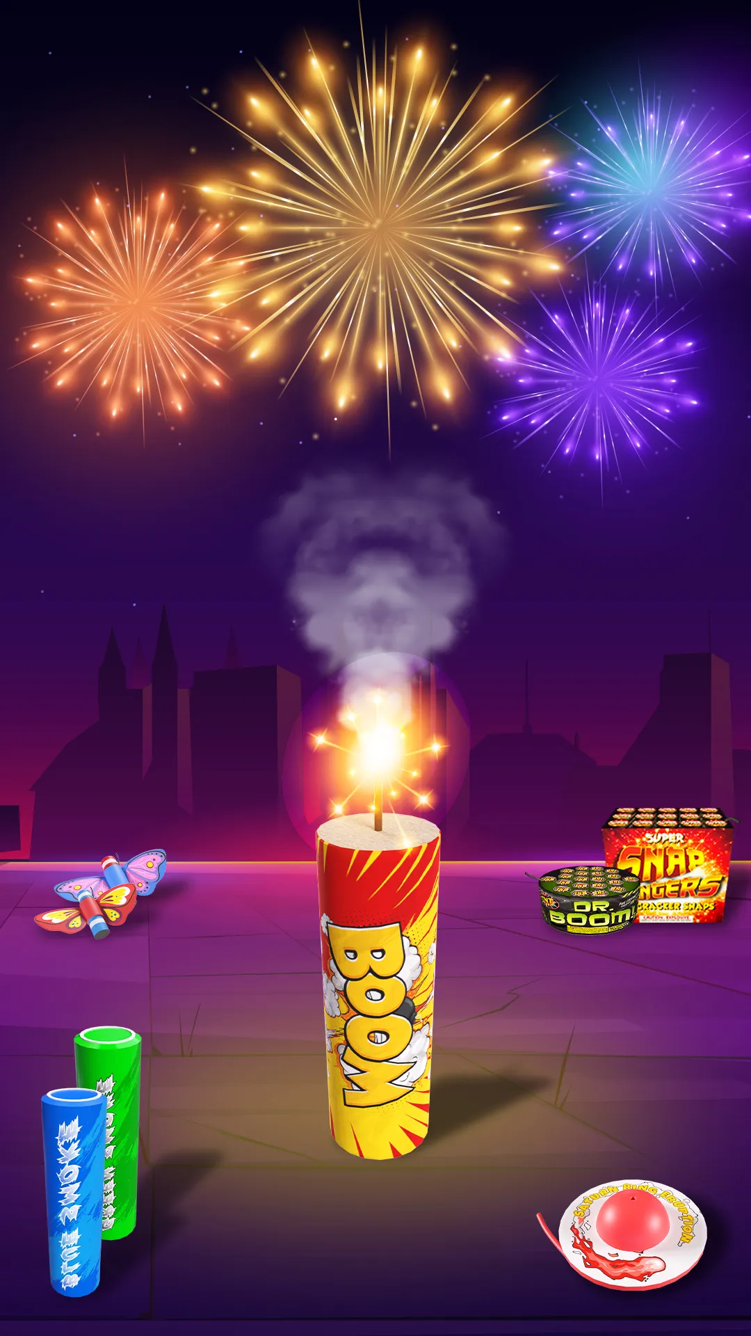 Fireworks Play & Cracker prank | Indus Appstore | Screenshot