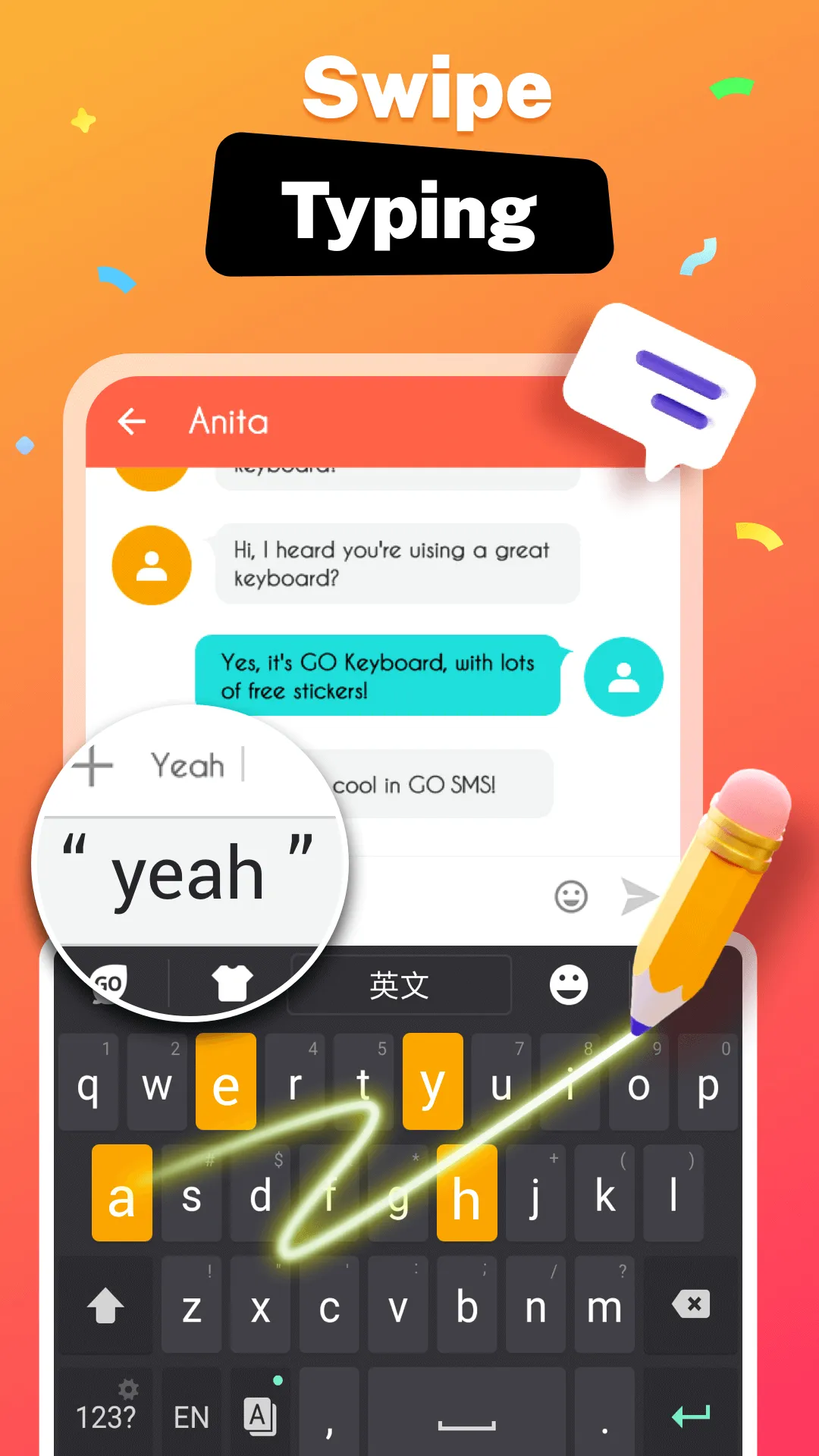 GO Keyboard - Themes & Emojis | Indus Appstore | Screenshot