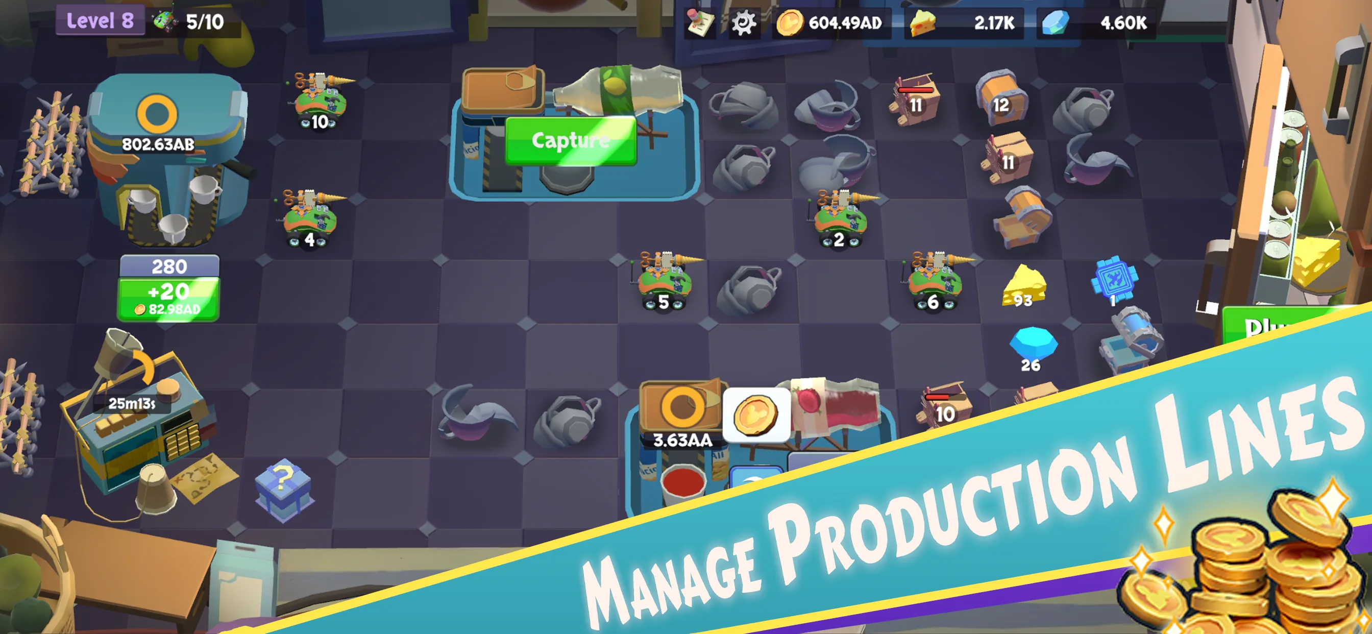 Idle Toy Crash: Kitchen Robber | Indus Appstore | Screenshot