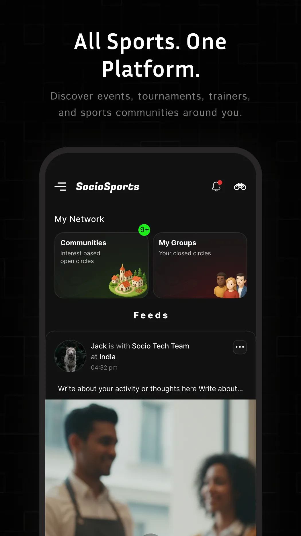 SocioSports | Indus Appstore | Screenshot