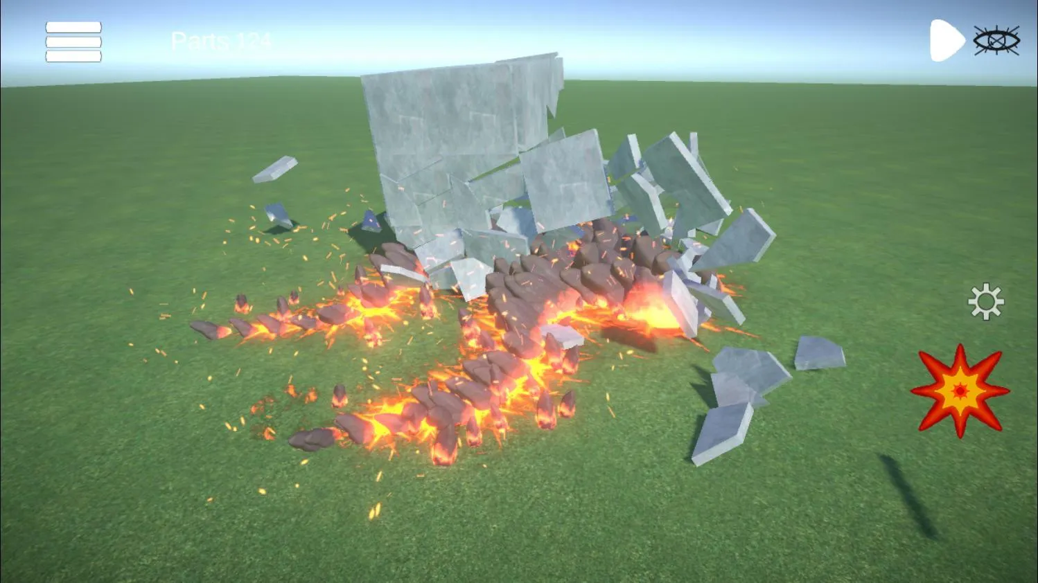 Sandbox destruction simulation | Indus Appstore | Screenshot