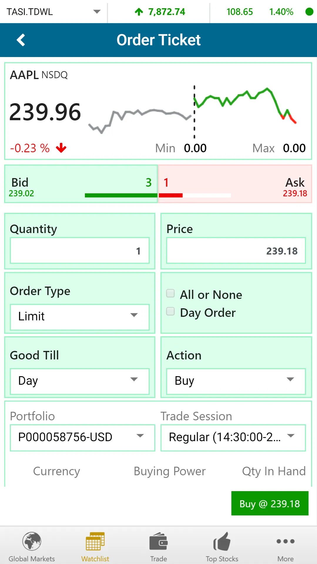 AUB Trader | Indus Appstore | Screenshot