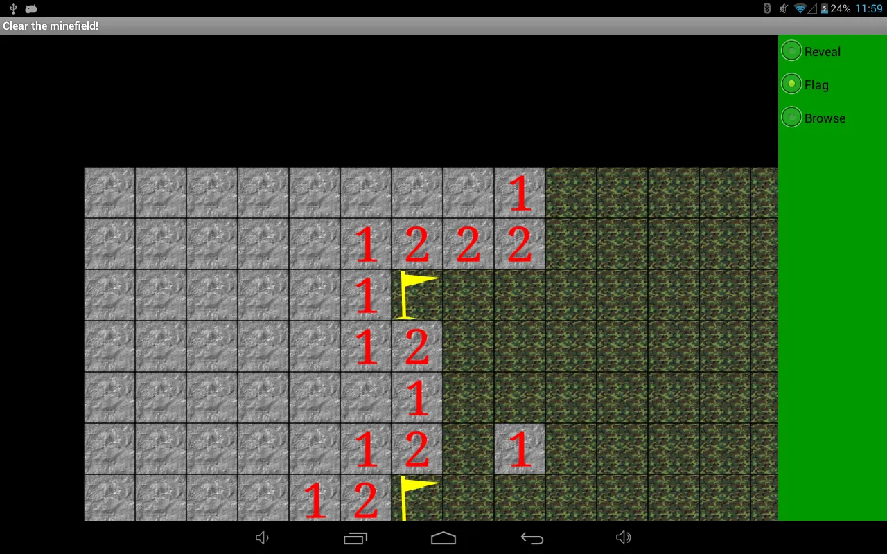 Sonar Minefield | Indus Appstore | Screenshot