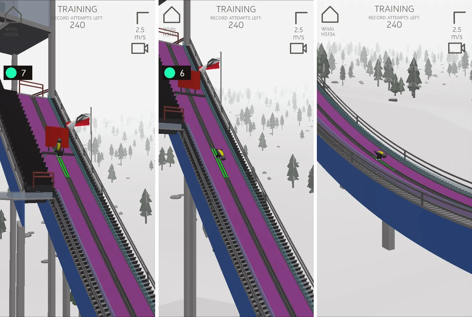 LiftAir Ski Jump | Indus Appstore | Screenshot