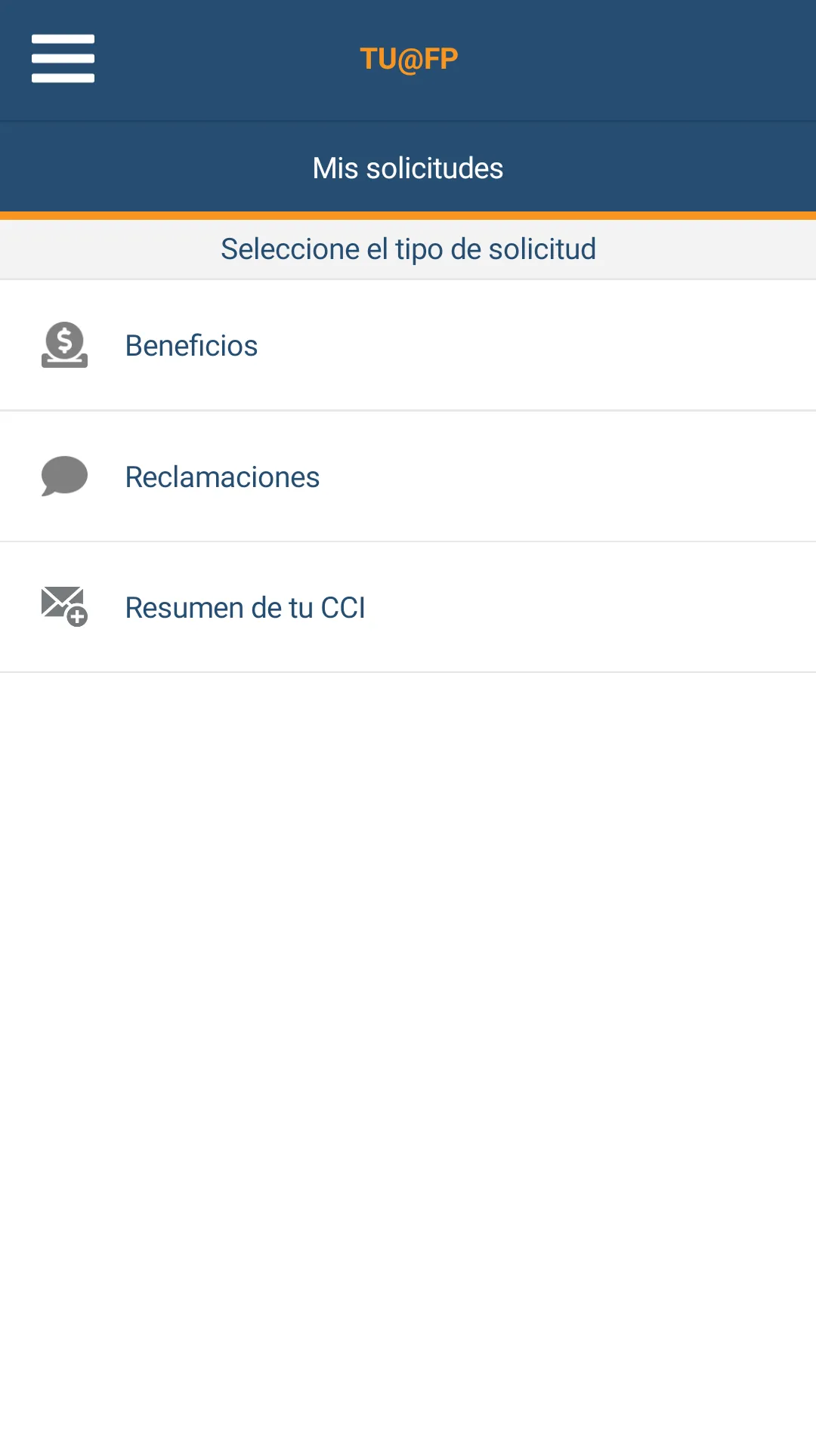 AFP Reservas | Indus Appstore | Screenshot