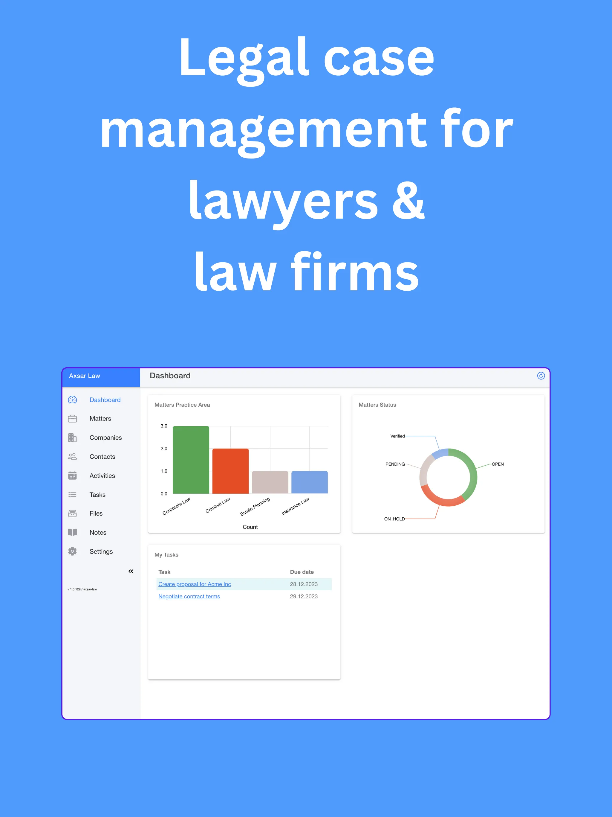 Axsar Law - Case Management | Indus Appstore | Screenshot