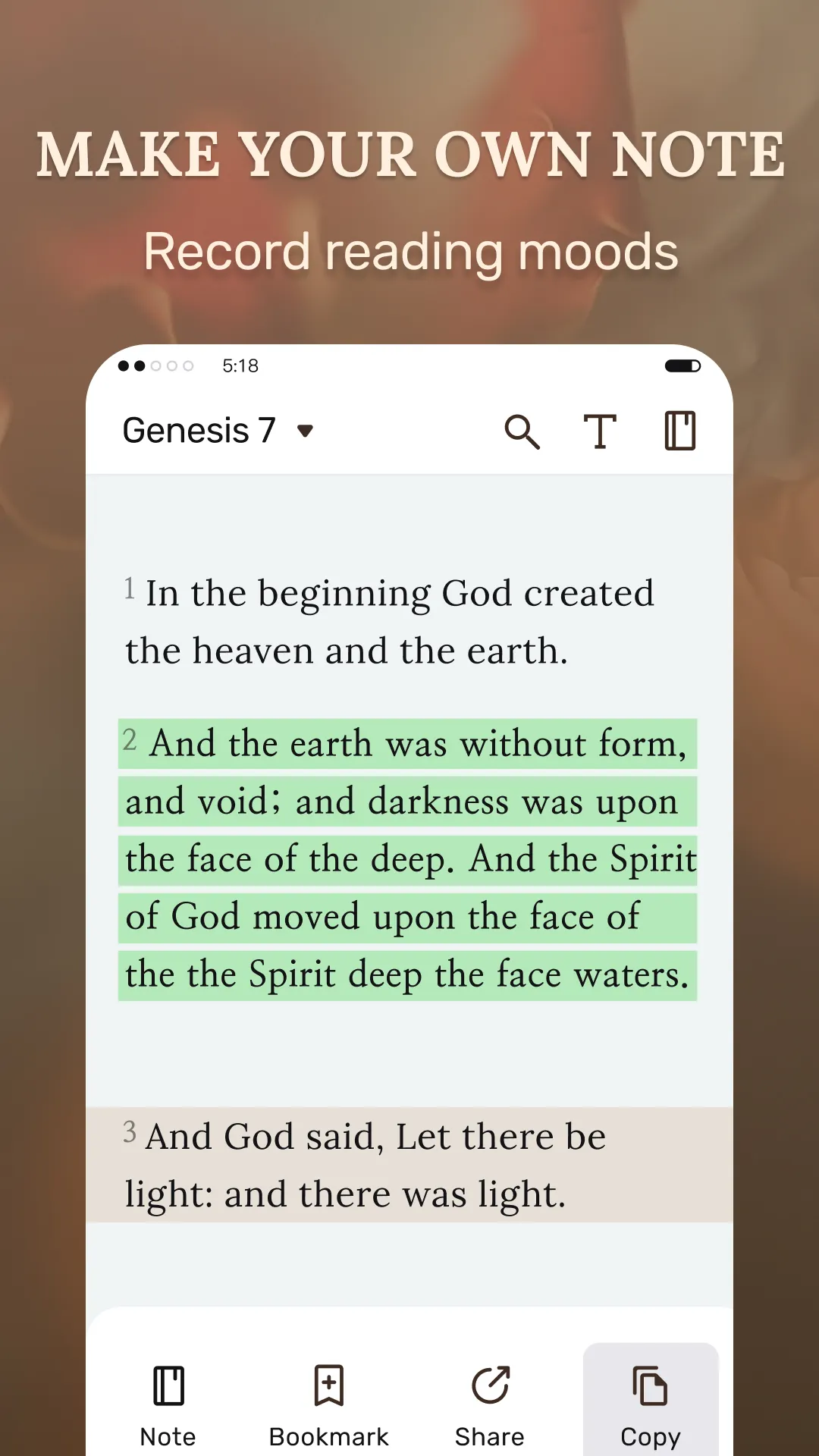 Holy Bible - KJV+Verse | Indus Appstore | Screenshot