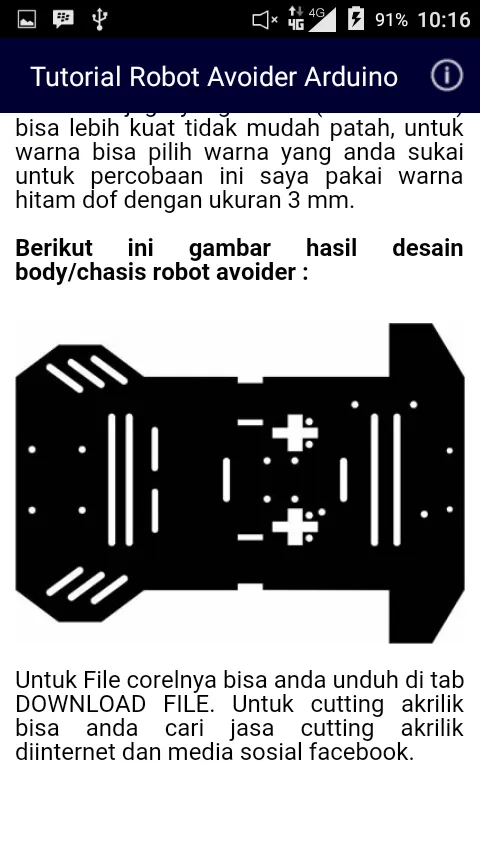 Tutorial Robot Avoider Arduino | Indus Appstore | Screenshot