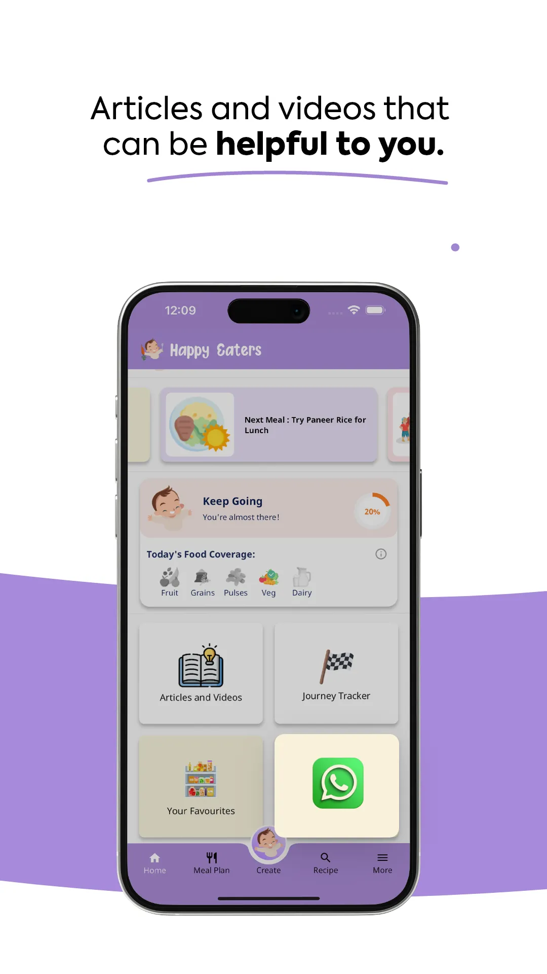 Happy Eaters: Weaning Recipes | Indus Appstore | Screenshot