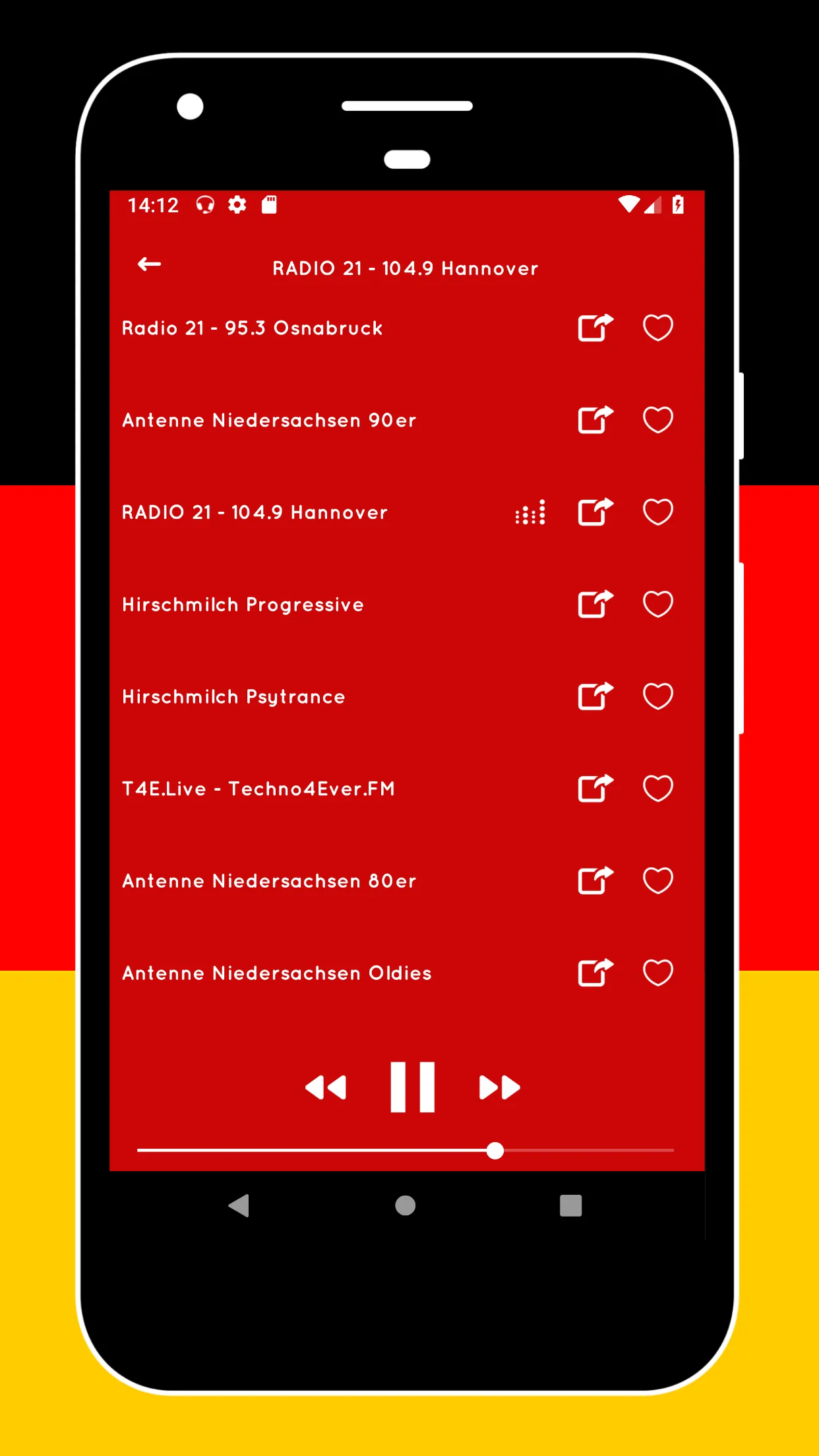 Radio Germany App: Radio FM AM | Indus Appstore | Screenshot