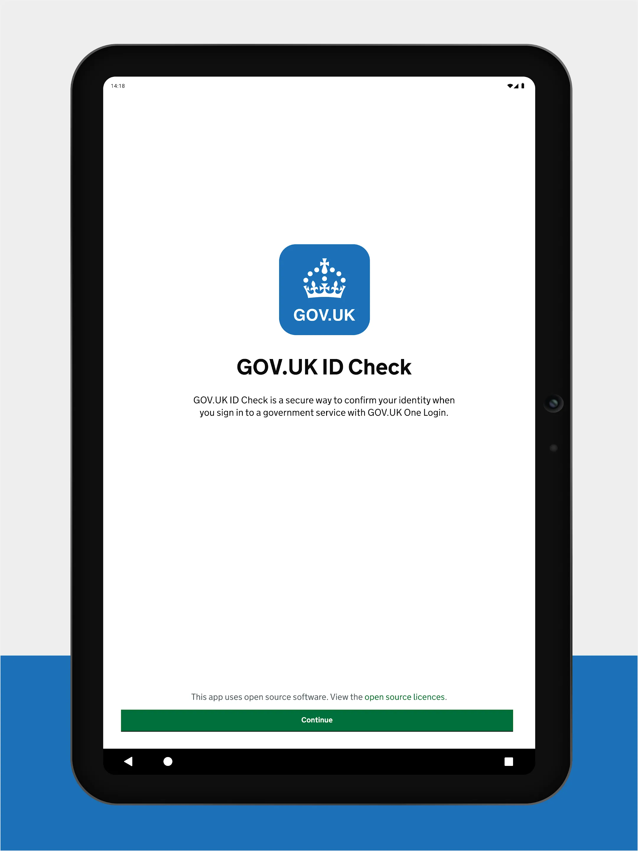 GOV.UK ID Check | Indus Appstore | Screenshot