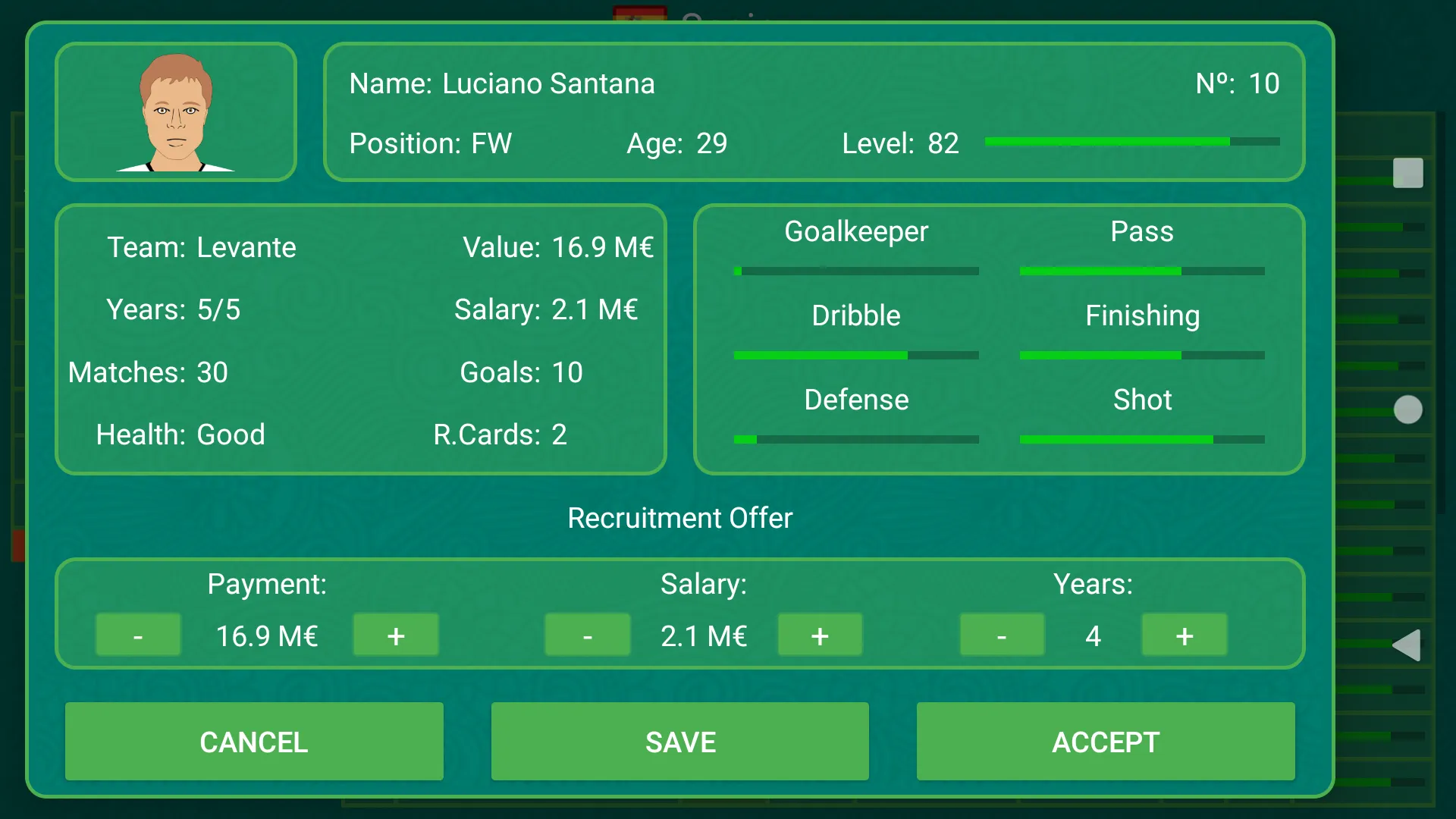 Football Team Manager | Indus Appstore | Screenshot