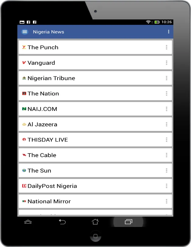 Nigerian News | Indus Appstore | Screenshot