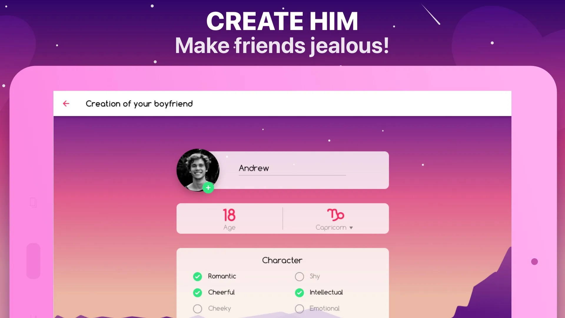 My Virtual Boyfriend Chatbot | Indus Appstore | Screenshot