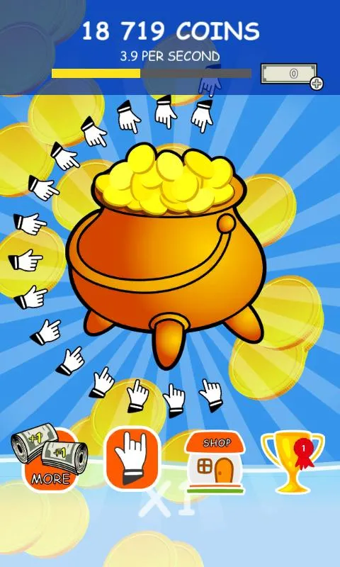 Money Clicker - Cash Simulator | Indus Appstore | Screenshot