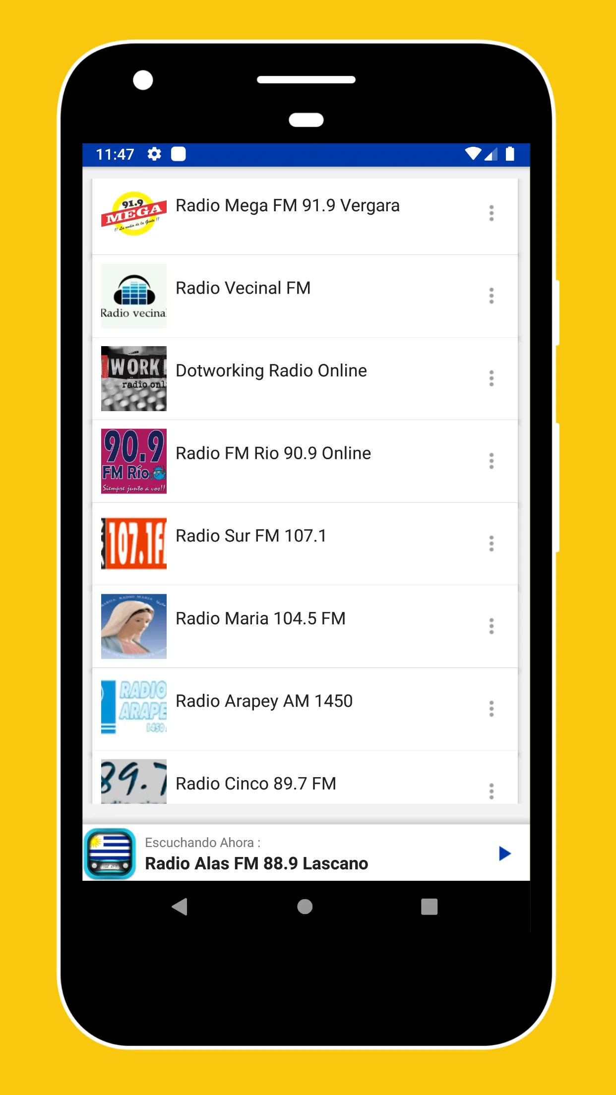 Radio Uruguay + FM Radio App | Indus Appstore | Screenshot