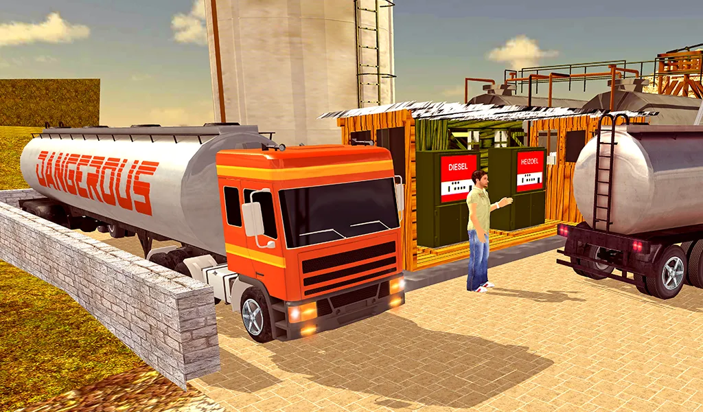 Truck Games 3d- Oil Tanker Sim | Indus Appstore | Screenshot