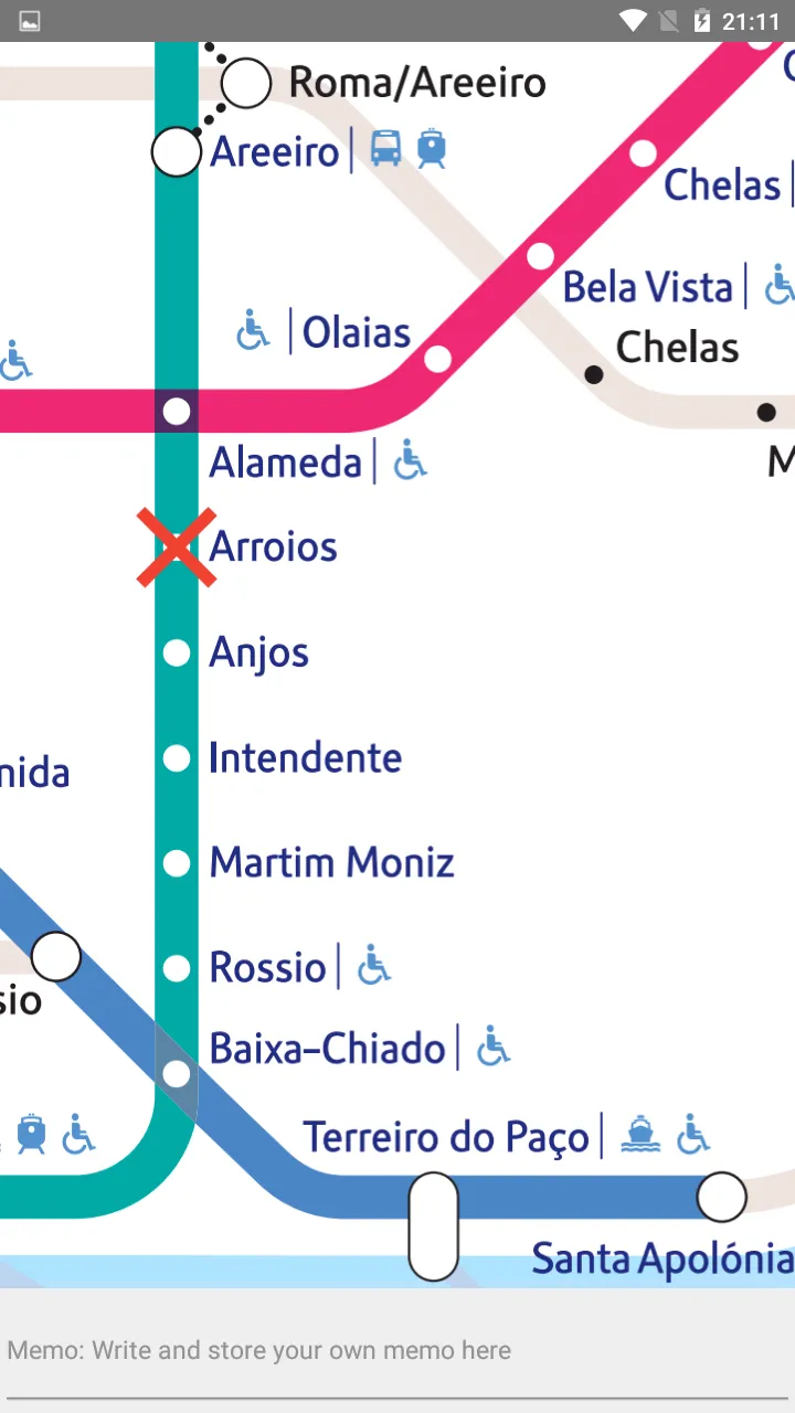 Lisbon Metro Guide and Subway  | Indus Appstore | Screenshot