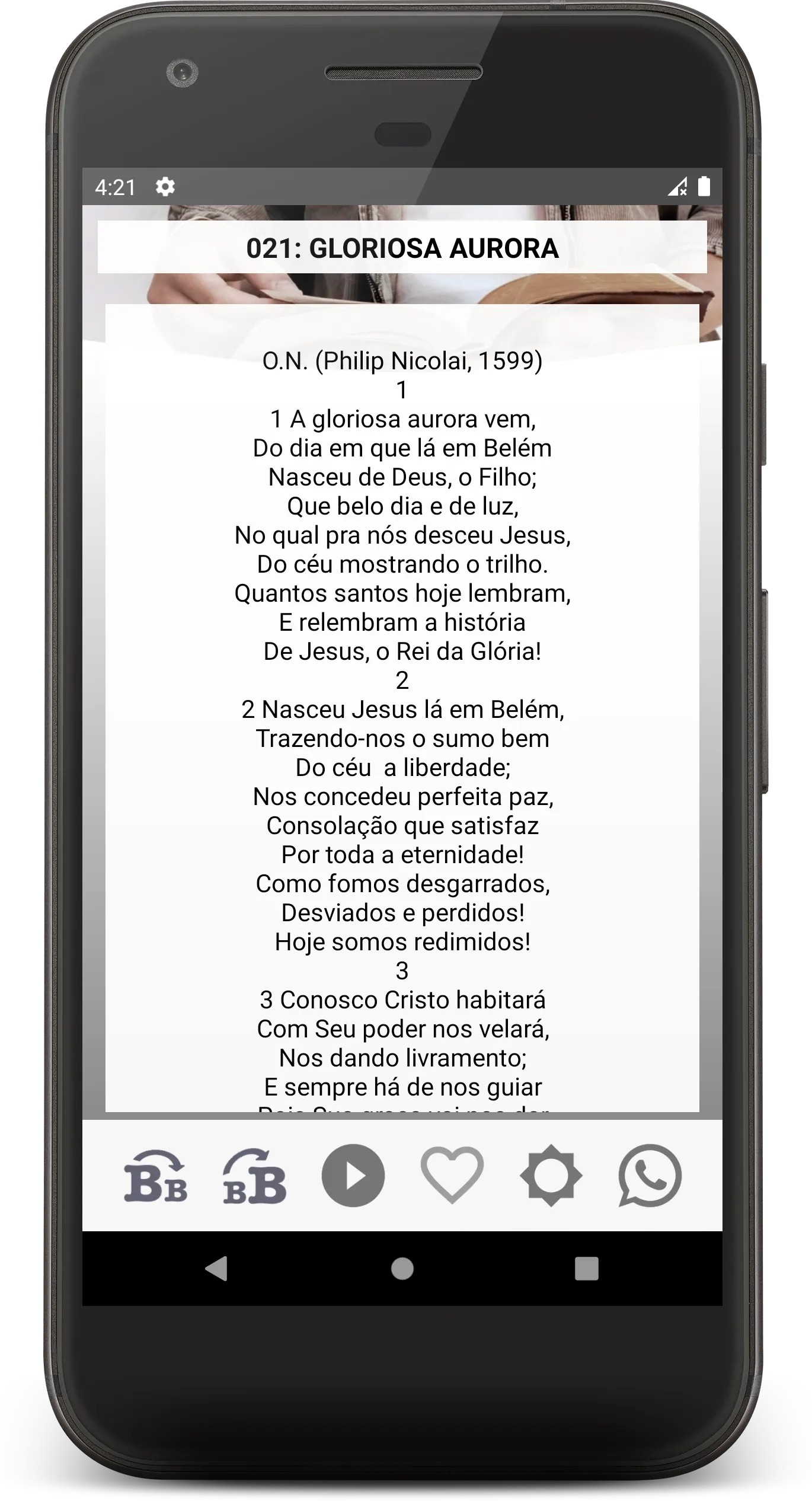 Biblia Sagrada e Harpa Cristã | Indus Appstore | Screenshot