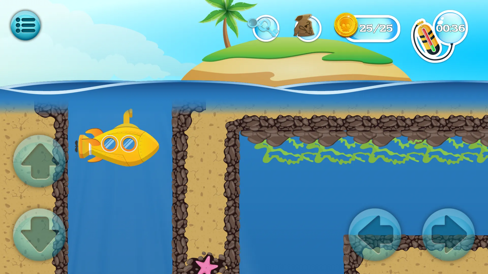 Underwater Maze - submarine ad | Indus Appstore | Screenshot