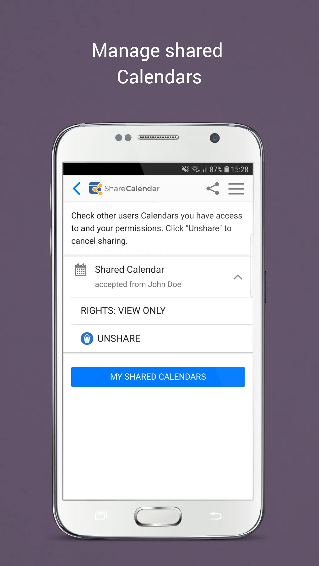 Easy Sync & Share Calendar | Indus Appstore | Screenshot