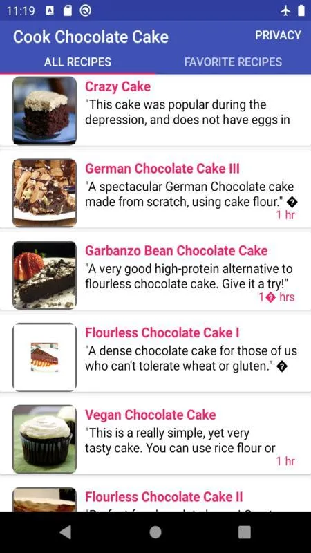 Cook chocolate cake | Indus Appstore | Screenshot