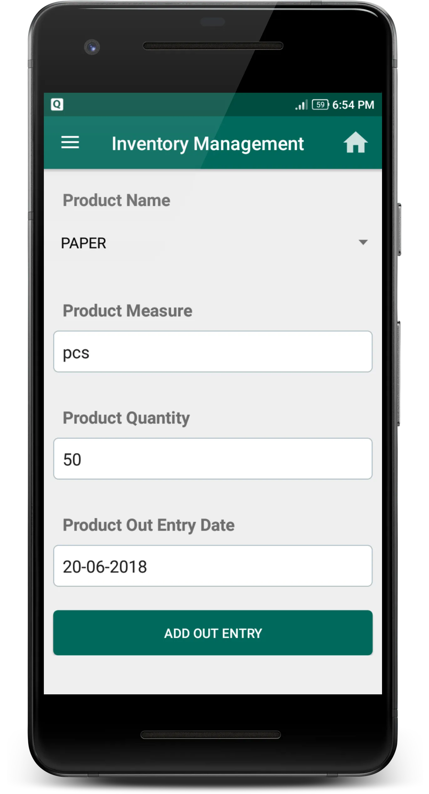 Inventory Management | Indus Appstore | Screenshot