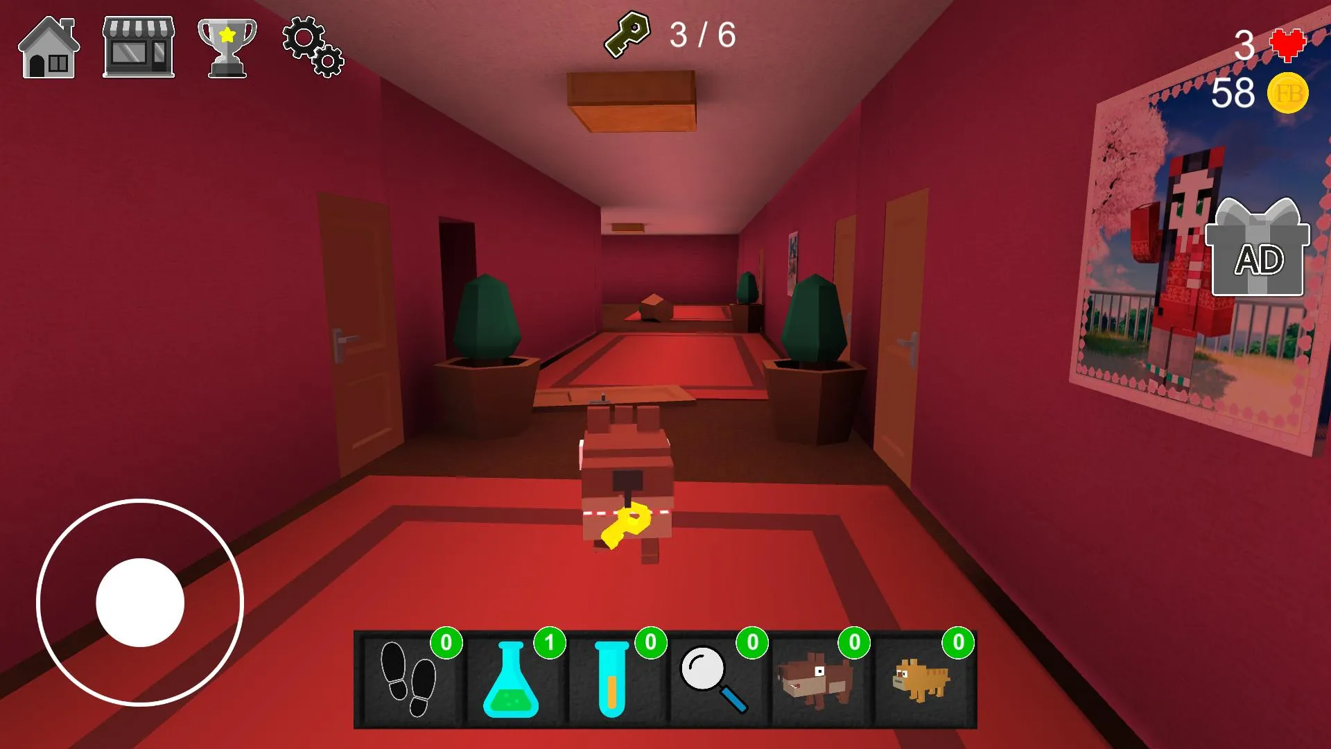 Night Horror In The Pink House | Indus Appstore | Screenshot