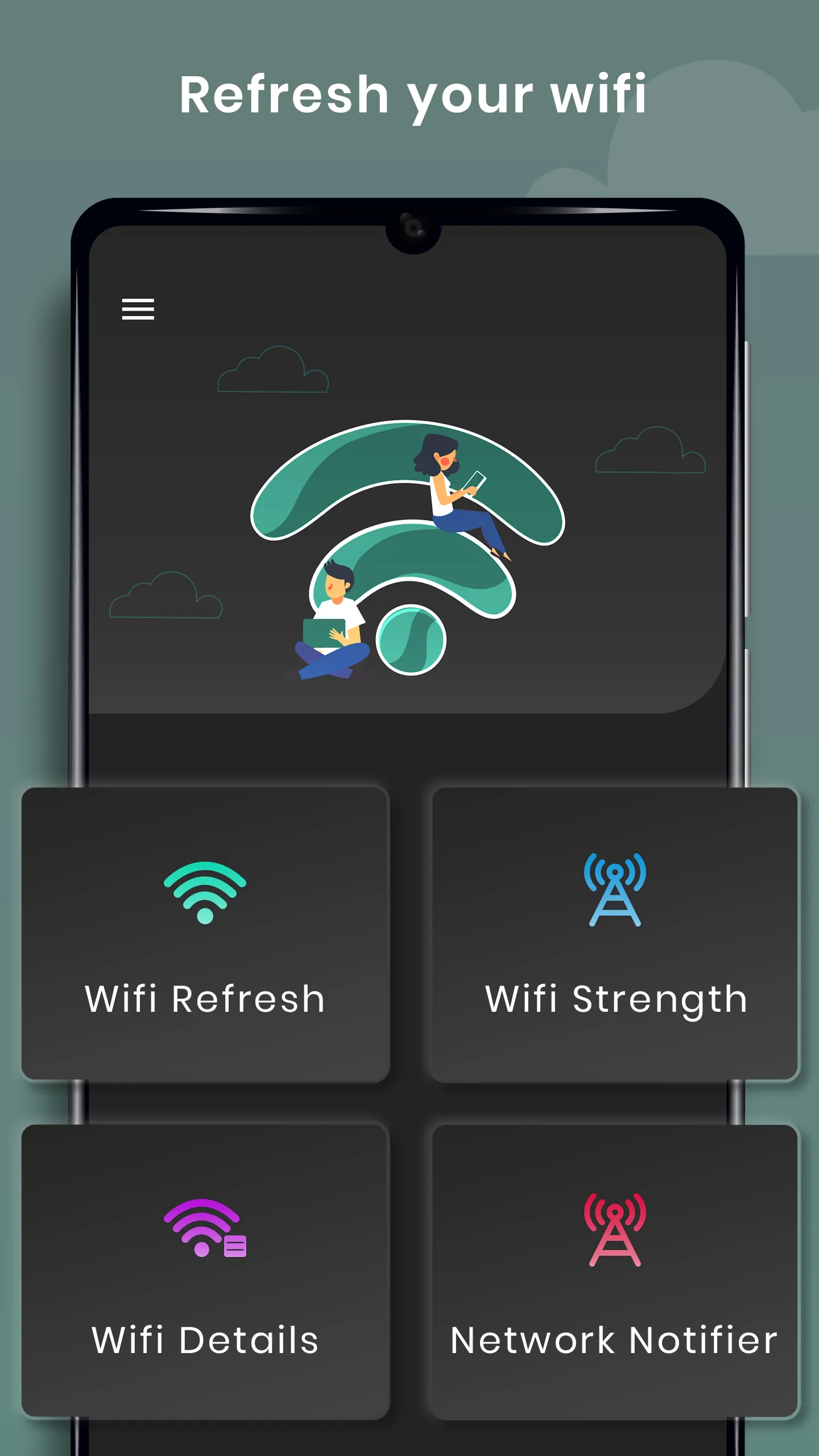 Wifi Refresh & Signal Strength | Indus Appstore | Screenshot