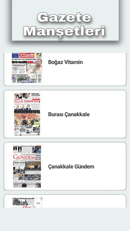 Gazete Manşetleri | Indus Appstore | Screenshot