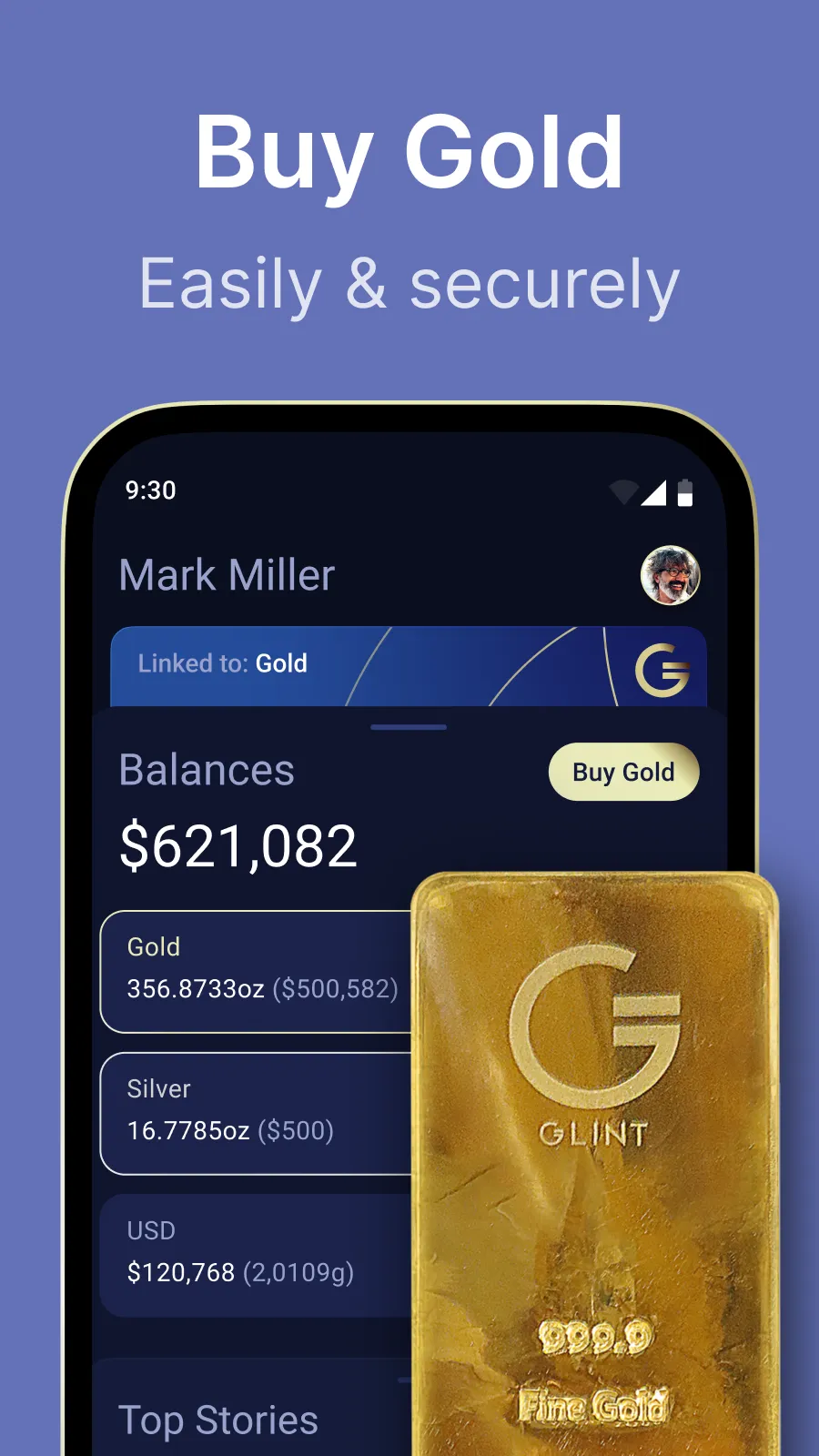 Glint | Buy Gold Instantly | Indus Appstore | Screenshot