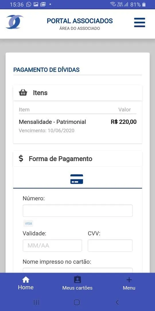 Meu Clube Comercial | Indus Appstore | Screenshot