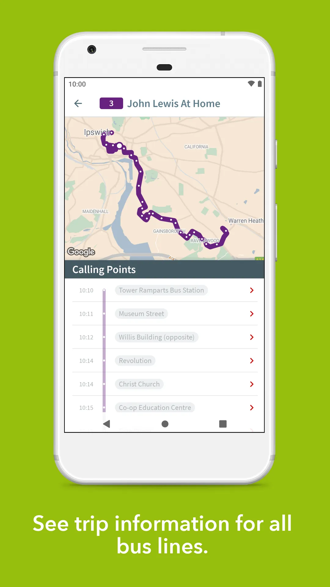 Ipswich Buses | Indus Appstore | Screenshot