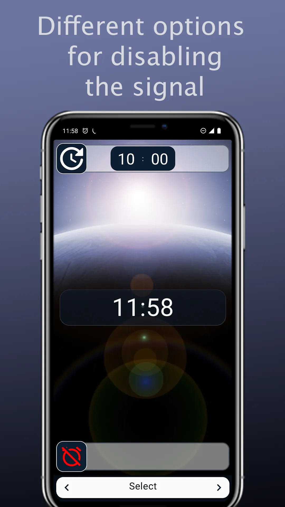 Alarm clock with big buttons | Indus Appstore | Screenshot