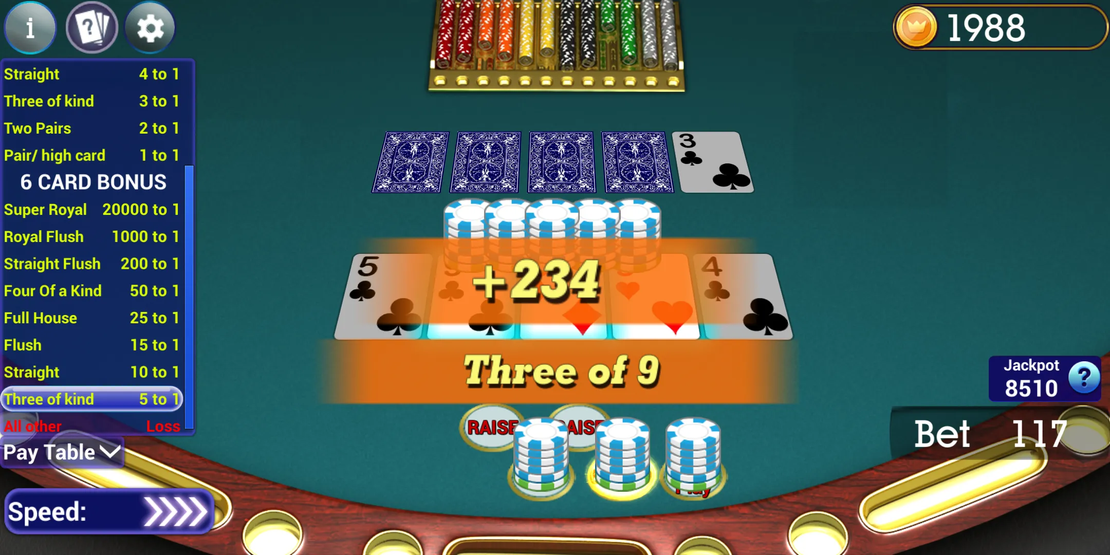 Caribbean Stud Poker | Indus Appstore | Screenshot