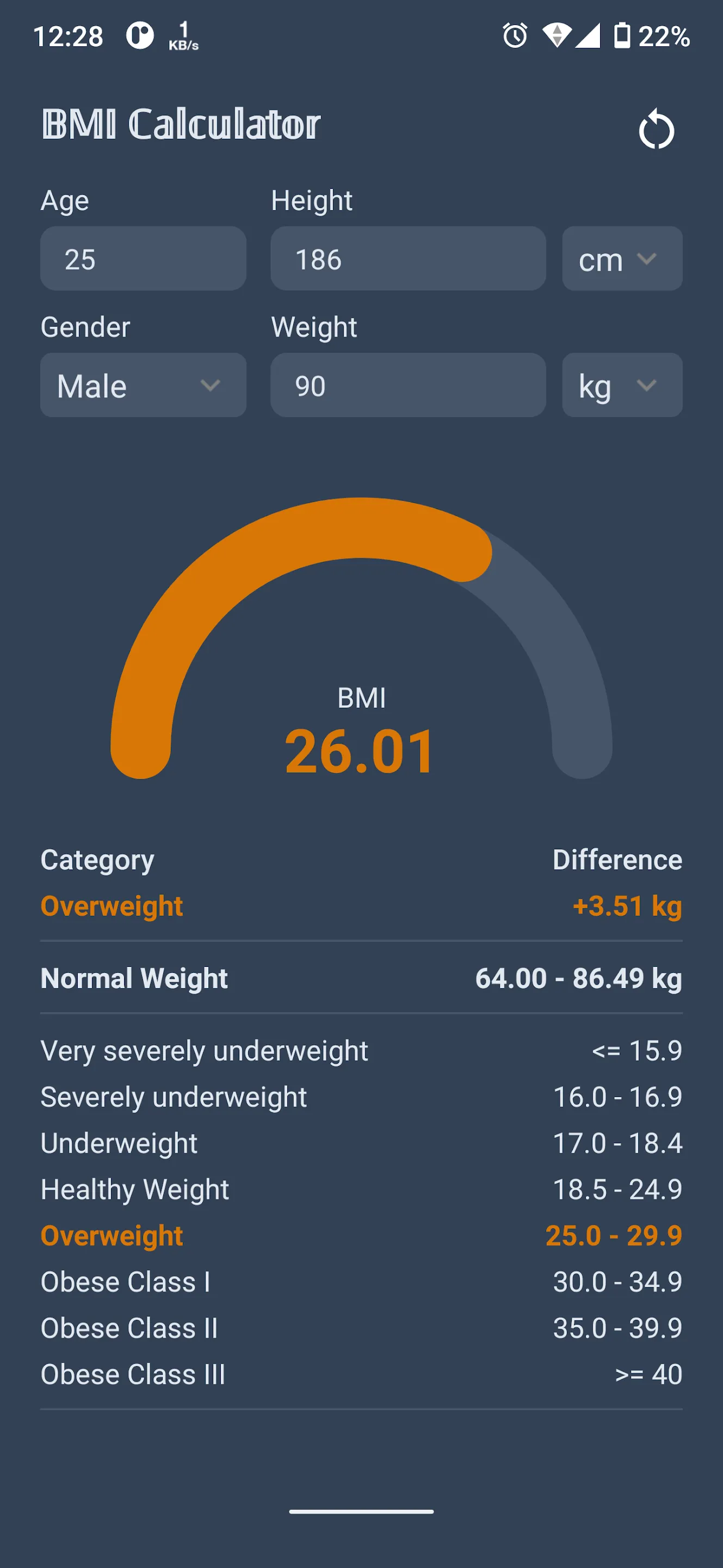 BMI Calculator | Indus Appstore | Screenshot