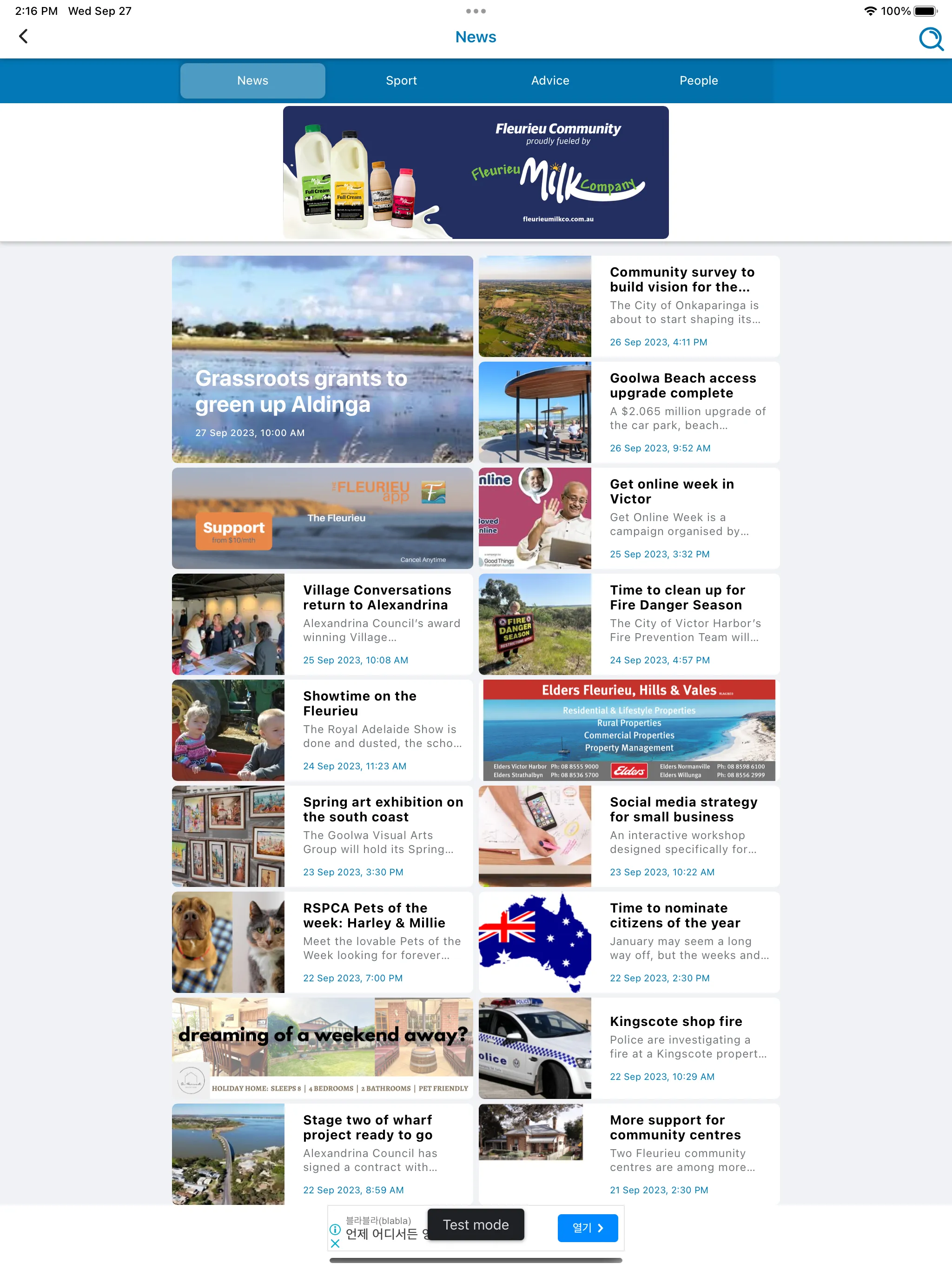 The Fleurieu App | Indus Appstore | Screenshot