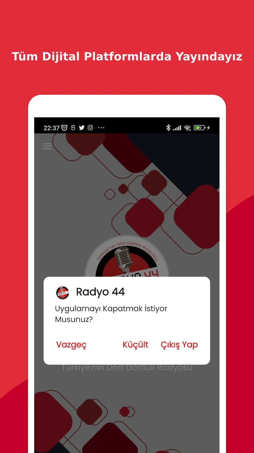 Radyo 44 | Indus Appstore | Screenshot